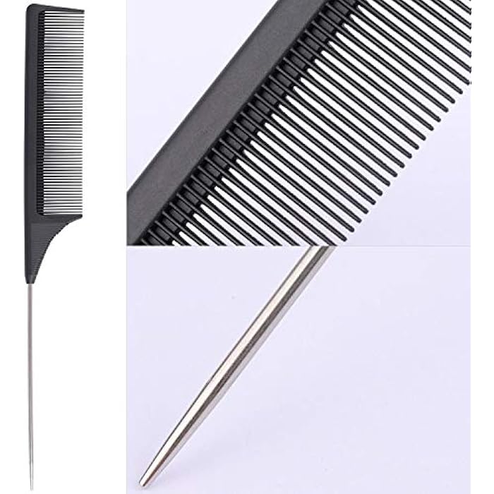 BTYMS Rat Tail and Dressing Set Parting Combs - 3 Pieces - Image 3